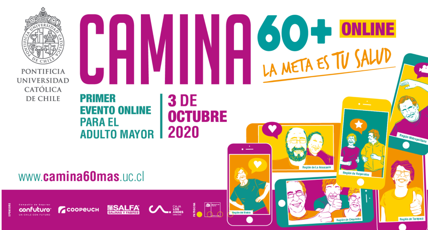 La UC celebrará este sábado el Día del Adulto Mayor con inédita y masiva caminata virtual