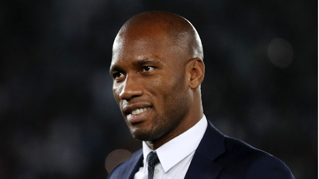 Didier Drogba fue galardonado con el premio Presidente de la UEFA