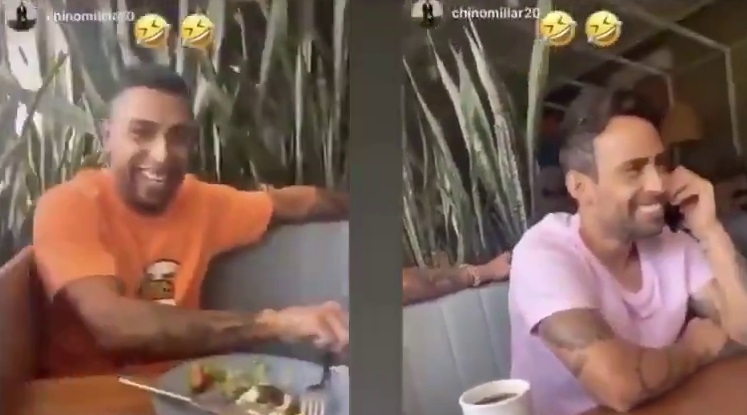 ¡Quema! La divertida broma de Gonzalo Jara a Jorge Valdivia