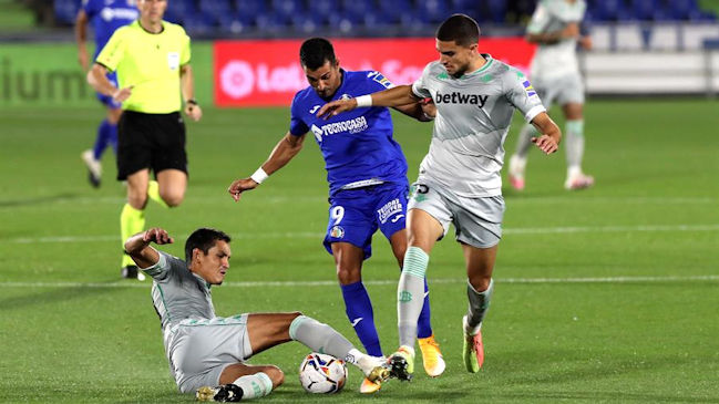 Betis de Manuel Pellegrini sucumbió ante un efectivo Getafe en la liga española