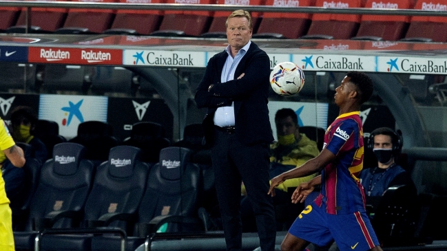 Koeman: El remedio para que Messi esté feliz en este equipo es ganar partidos