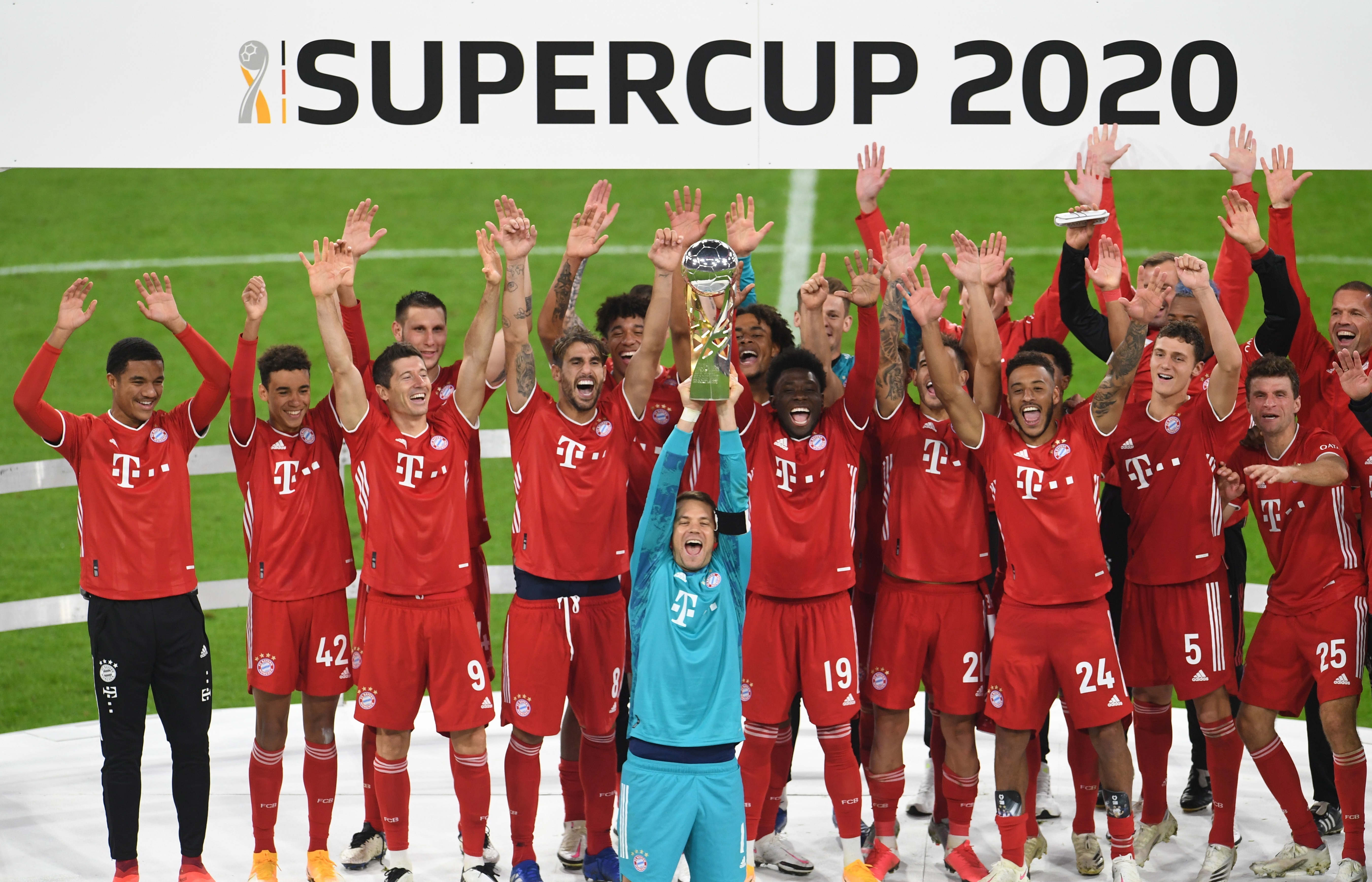 Bayern Munich se quedó con la Supercopa de Alemania tras vencer a Borussia Dortmund