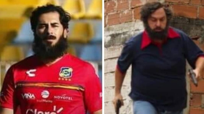 Pareja de Johnny Herrera se enojó porque compararon al arquero con Pablo Escobar