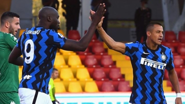 “Broly y Gokú” están de regreso: Romelu Lukaku celebró la goleada de Inter con foto junto a Alexis