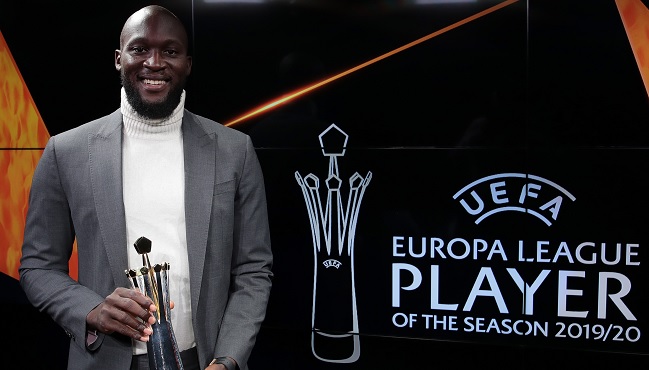Romelu Lukaku fue elegido mejor jugador de la última edición de la Europa League