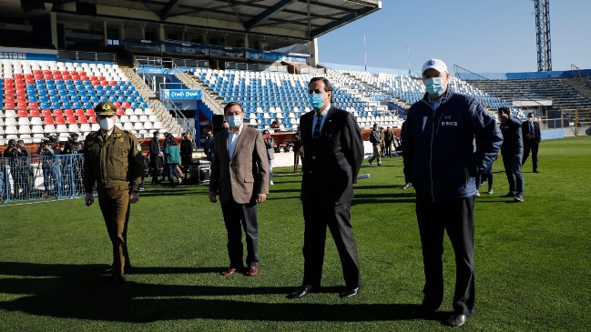 Gobierno realizó inspección a San Carlos para el clásico entre la UC y U. de Chile