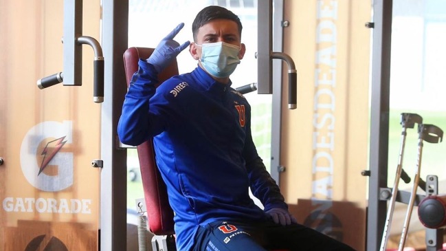 “Arrancamos la recuperación”: Pablo Aránguiz mostró el inicio de sus trabajos tras fractura