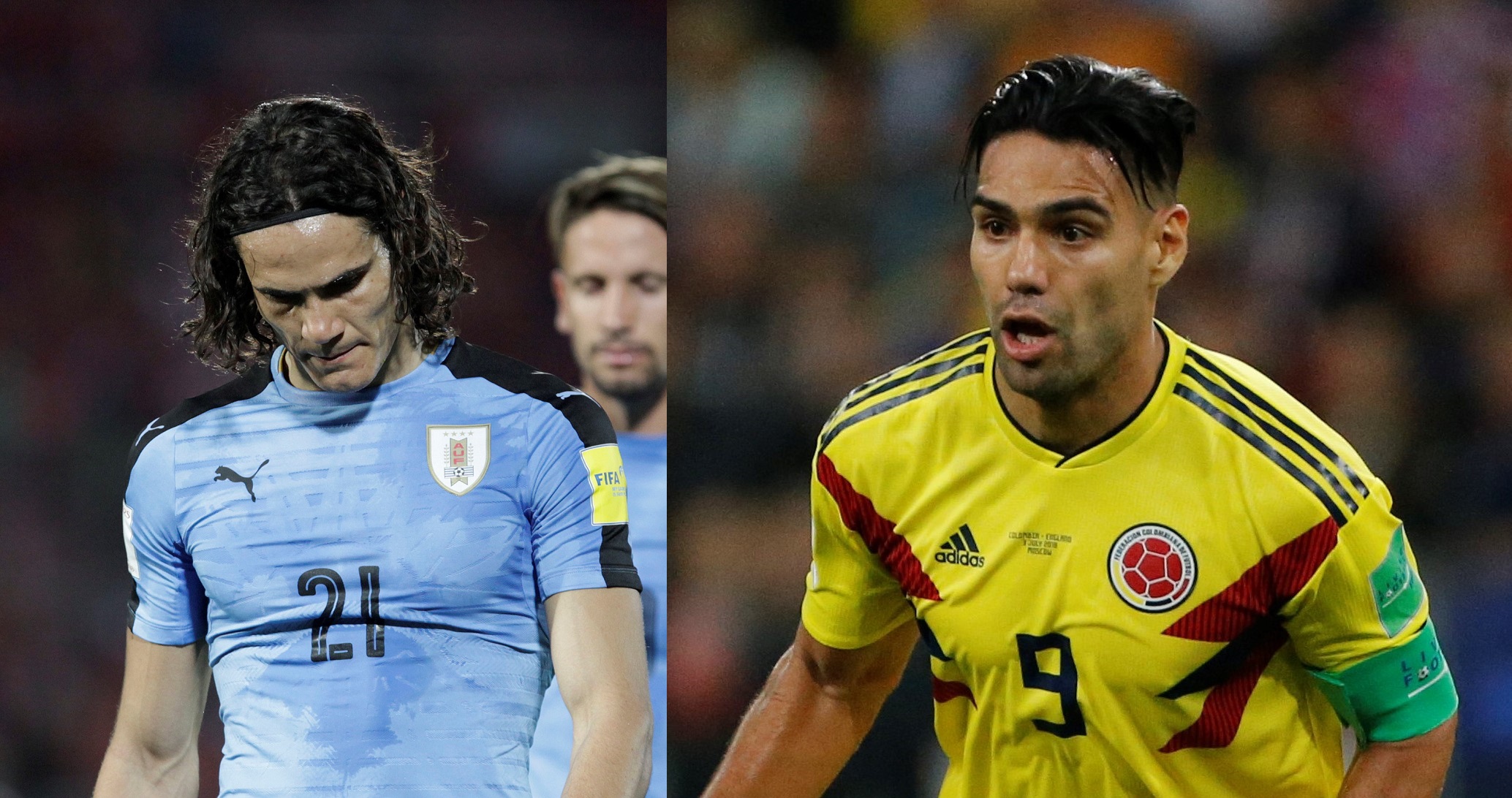 La ausencia de Cavani y el regreso de Falcao destacan en las nóminas de Uruguay y Colombia