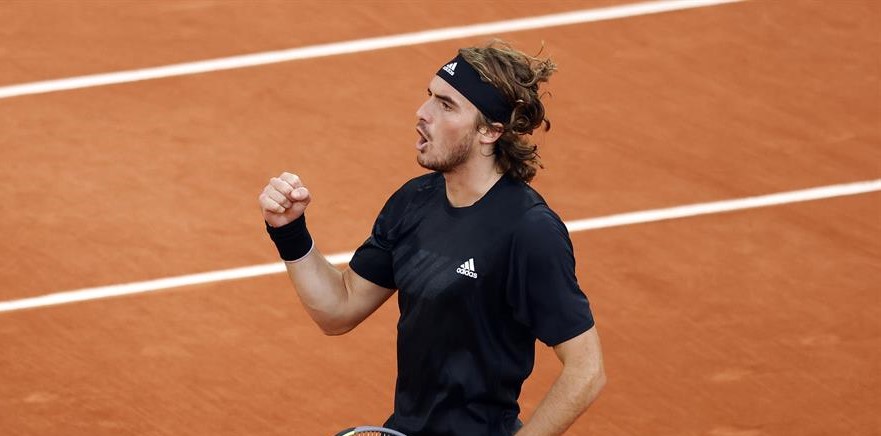 Stefanos Tsitsipas enfrentará a Grigor Dimitrov en los octavos de final de Roland Garros