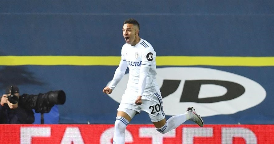 Rodrigo Moreno y Raheem Sterling anotaron los goles en la vibrante igualdad de Leeds y Man. City