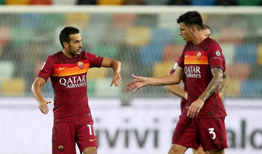 Pedro anotó un golazo y le dio el triunfo a Roma sobre Udinese en la Serie A