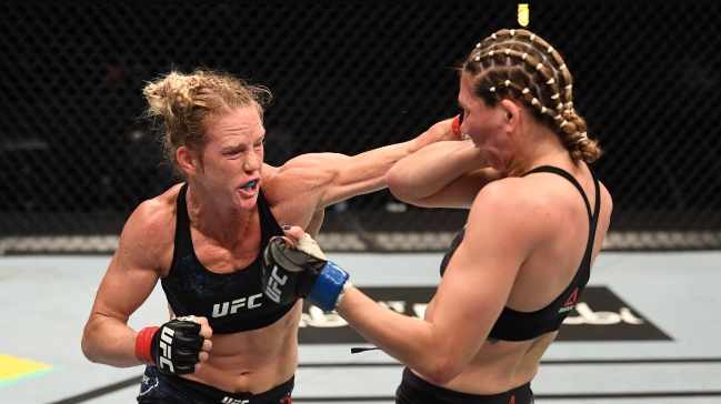 Holly Holm derrotó a Irene Aldana en la estelar del UFC Fight Island 4