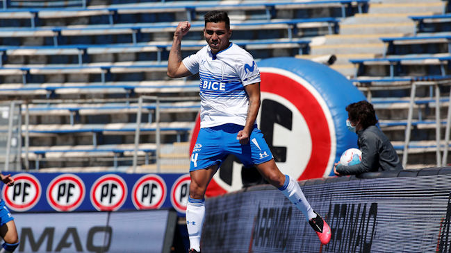 César Pinares marcó de penal y abrió el marcador para Universidad Católica sobre la U