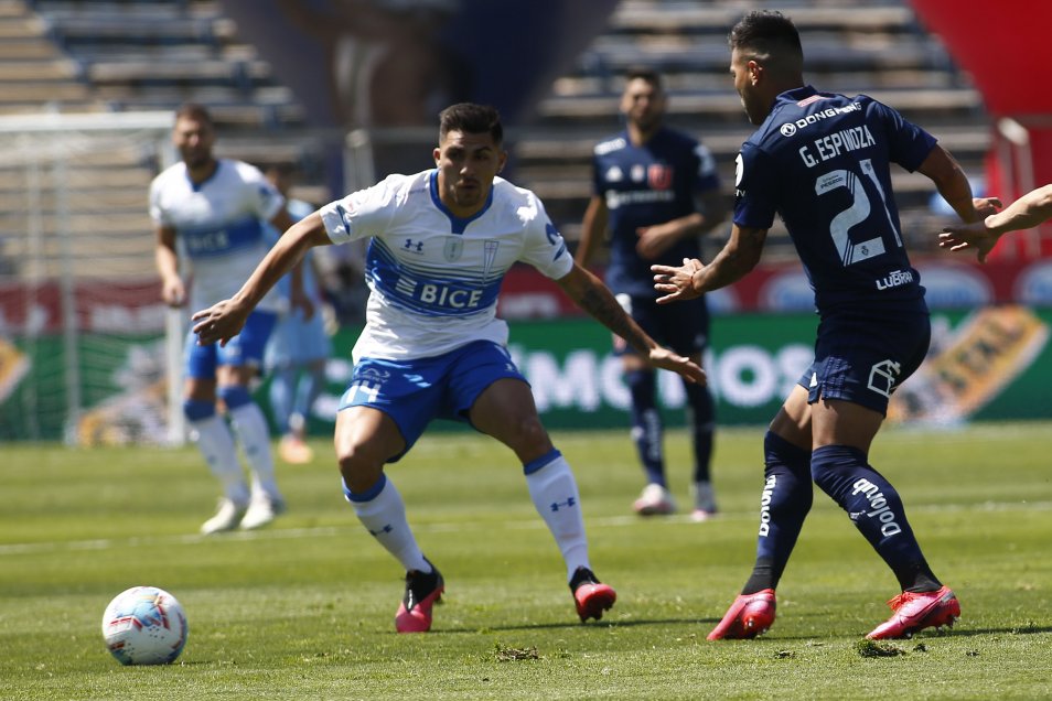 U. de Chile cedió ante la presión de la UC en San Carlos y sumó su segunda derrota consecutiva