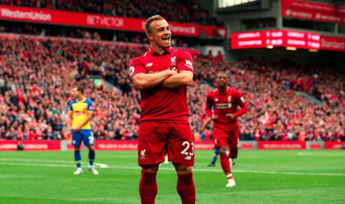 Xherdan Shaqiri dio positivo por coronavirus y se perderá duelos ante Croacia y España