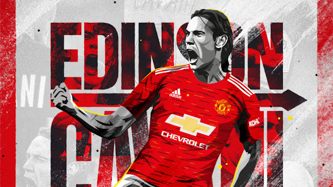 Edinson Cavani heredará la 7 de Alexis Sánchez en Manchester United