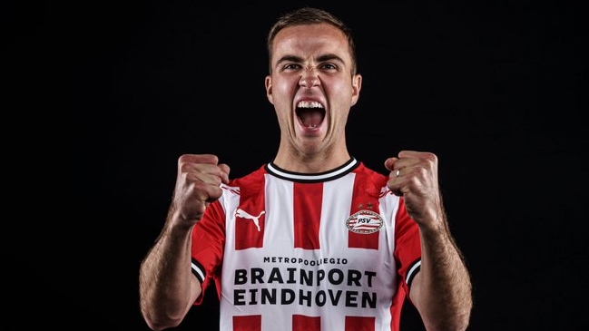 Mario Götze se sumó a PSV Eindhoven