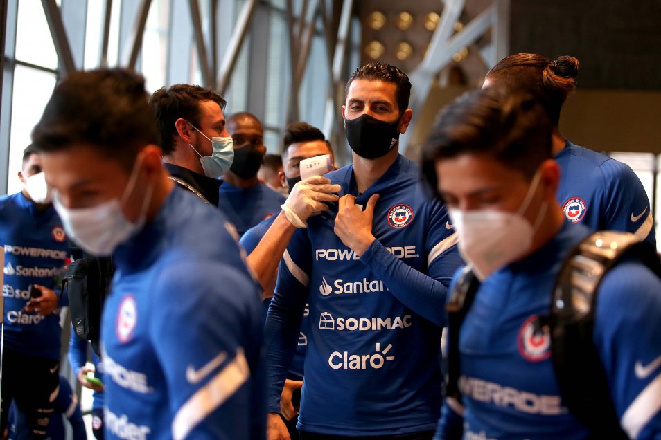 La Roja vivió nueva jornada de entrenamientos para el partido frente a Uruguay