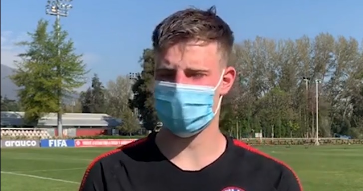 Bruno Barticciotto: En la sub 20 de la Roja tenemos un gran grupo, espero podamos entrenar más