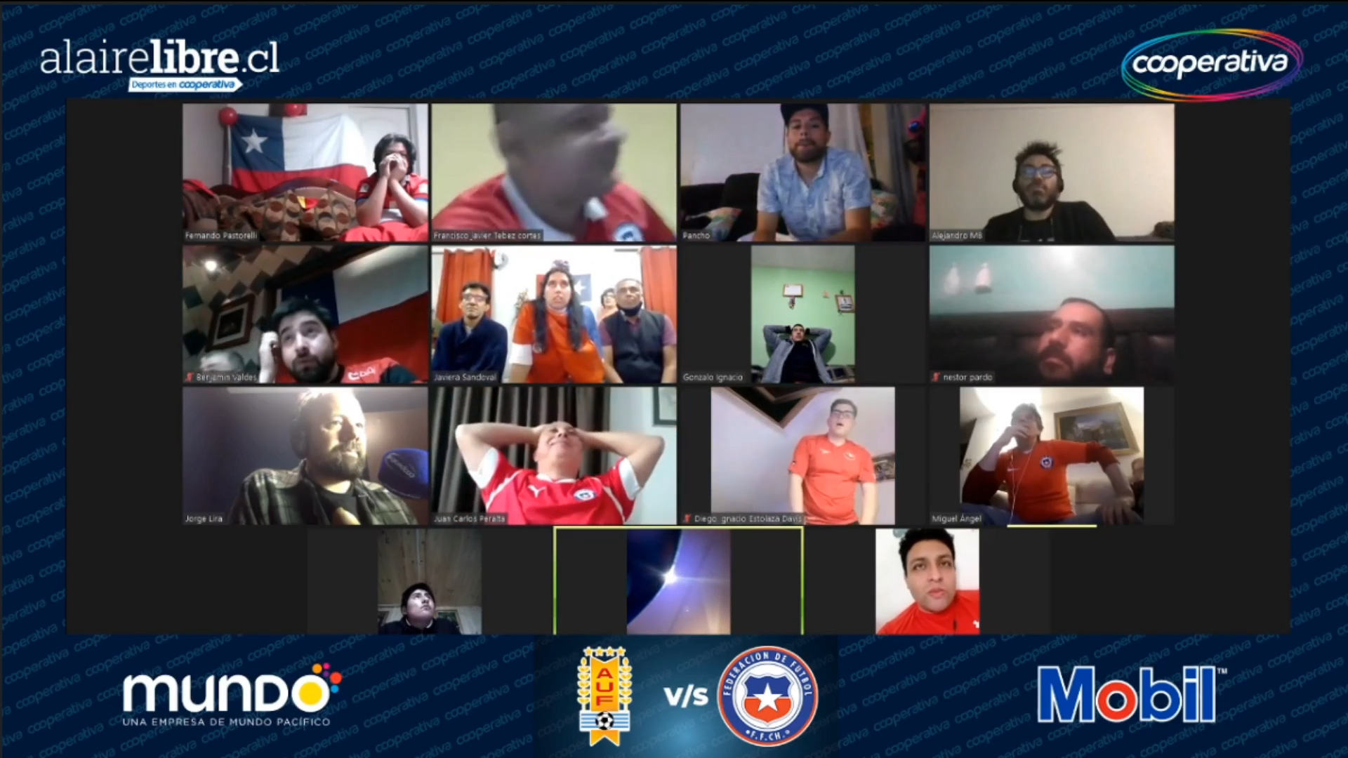 Un golpe al corazón: Así vivió la Hinchada Cooperativa el agónico segundo gol de Uruguay ante Chile