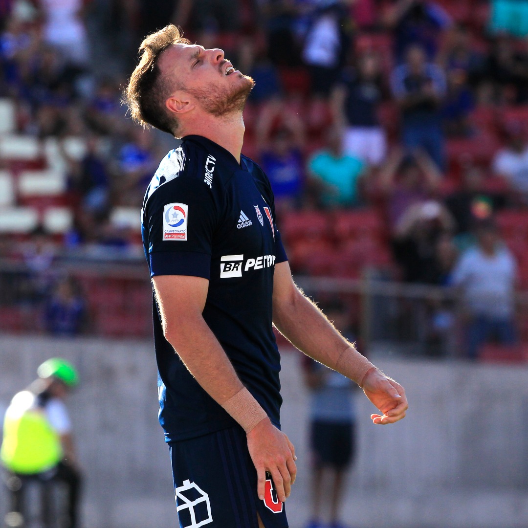 Angelo Henríquez quedó fuera de la citación de Universidad de Chile para el duelo con La Serena