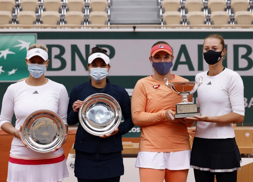 La dura batalla que ofrecieron Guarachi y Krawczyk en la final de Roland Garros