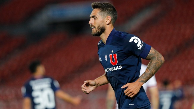 Joaquín Larrivey repitió y dio tranquilidad a la U frente a La Serena