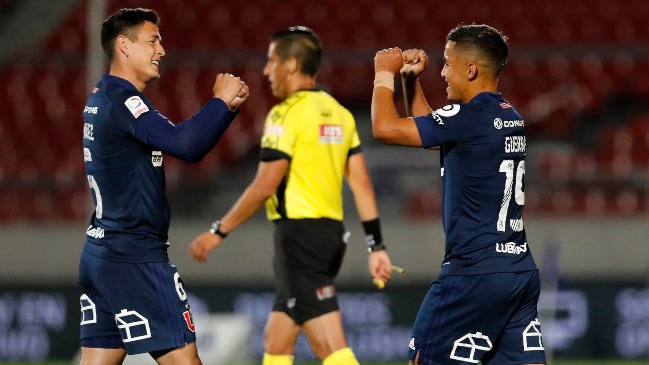 Nicolás Guerra cerró la fiesta de Universidad de Chile ante Deportes La Serena