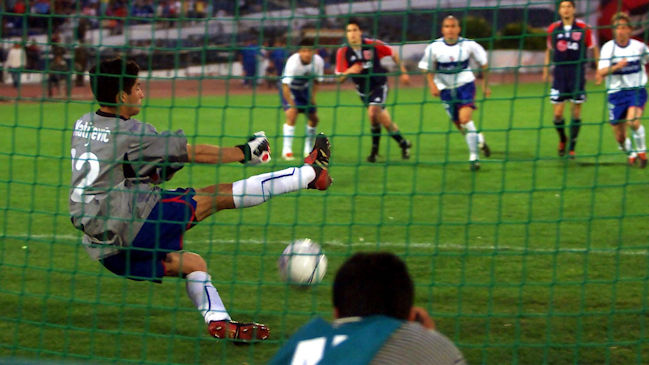 Se cumplen 18 años del recordado penal que Cristián Alvarez tapó al “Heidi” González