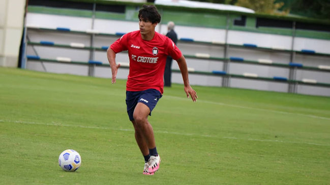 Así fue el primer entrenamiento de Luis Rojas junto a sus compañeros de Crotone