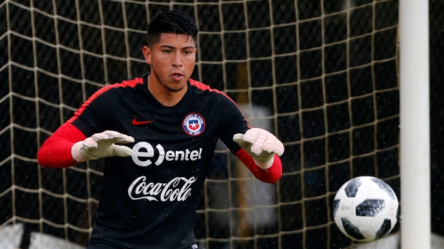 Brayan Cortés será el arquero titular ante Colombia por lesión de Gabriel Arias