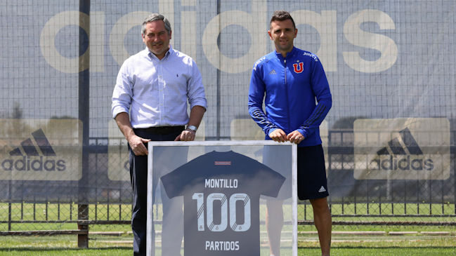 Walter Montillo celebró sus 100 partidos con U. de Chile: “Me siento privilegiado”