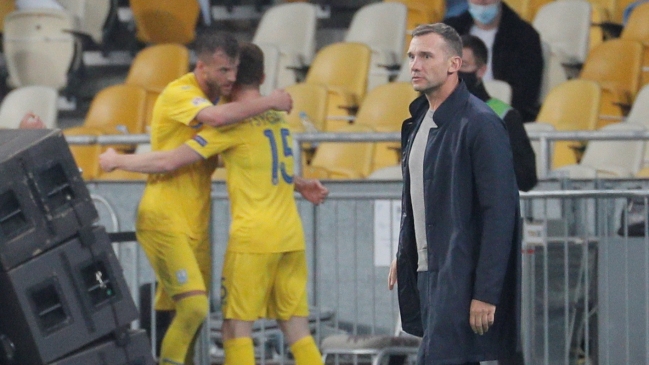 Ucrania venció a España por primera vez en su historia en duelo de la Liga de Naciones