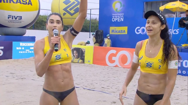 Voleibolista brasileña recibió advertencia por gritar “fuera Bolsonaro” tras una competición