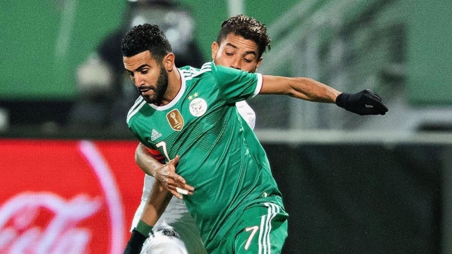 Riyad Mahrez celebró la “Especial”, un mágico regate que mostró ante México