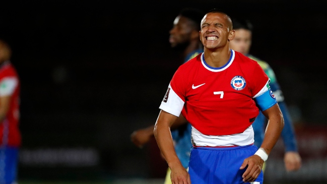 Los números de las Clasificatorias: Alexis, el jugador que más falta recibió