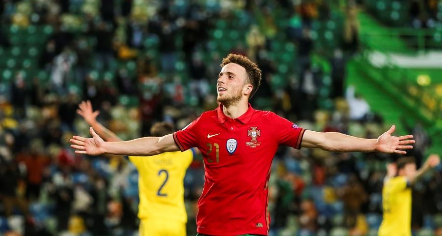 Diogo Jota se vistió de Cristiano Ronaldo en triunfo de Portugal ante Suecia en Nations League