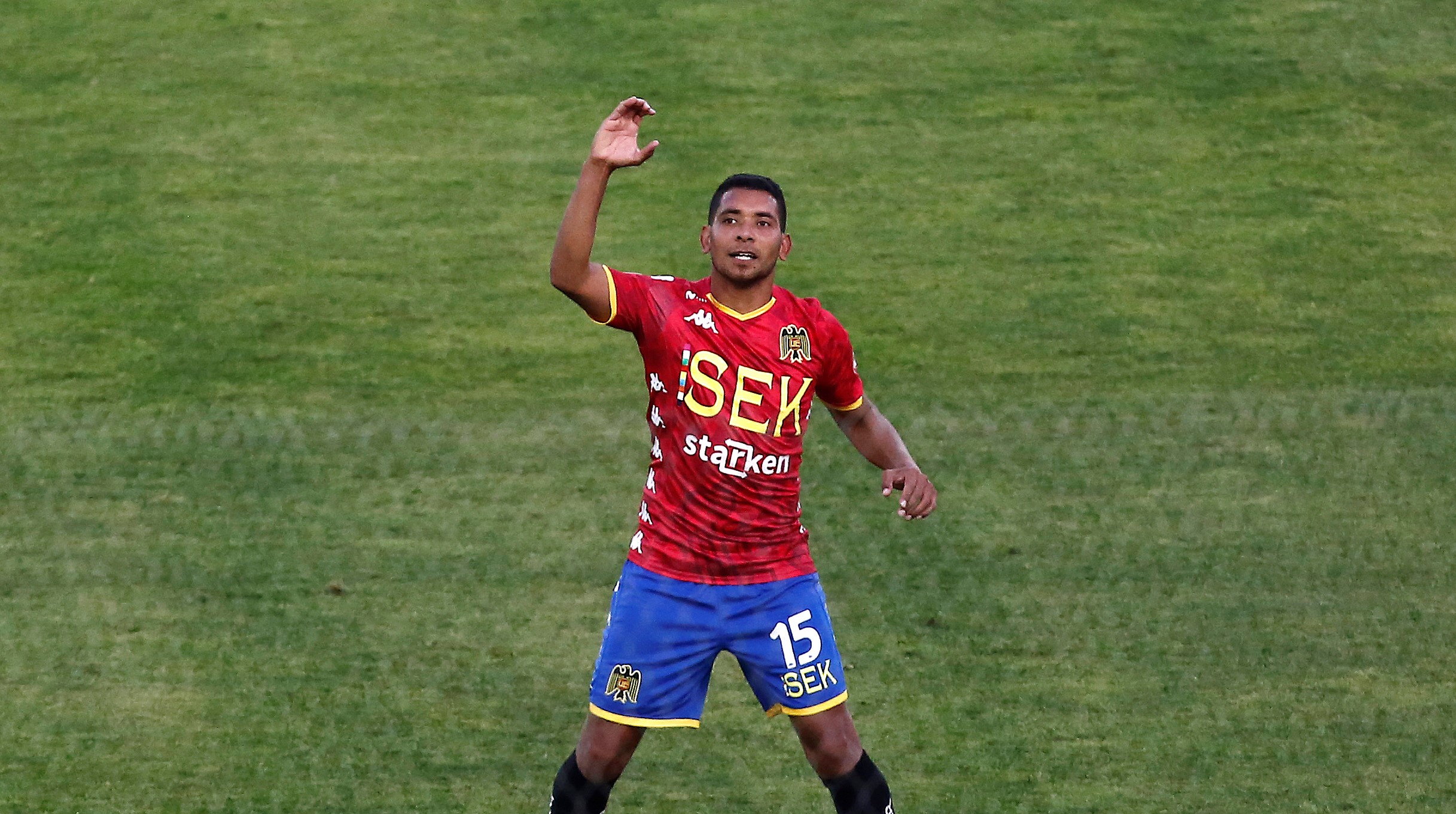 ¡Hat-trick de Palacios! El delantero de Unión Española marcó de cabeza el 3-3 ante Colo Colo