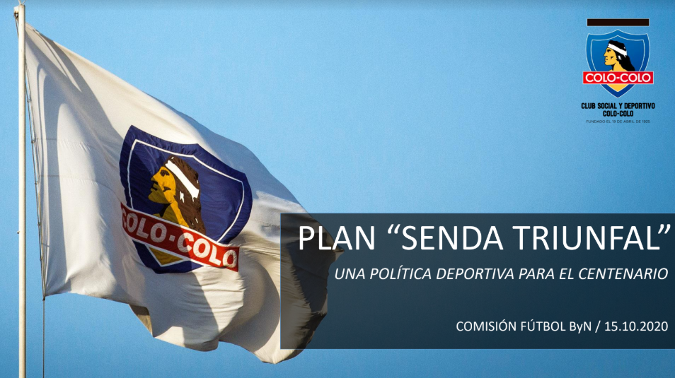 Club Social y Deportivo Colo Colo presentó plan “Senda Triunfal” de cara al centenario del equipo