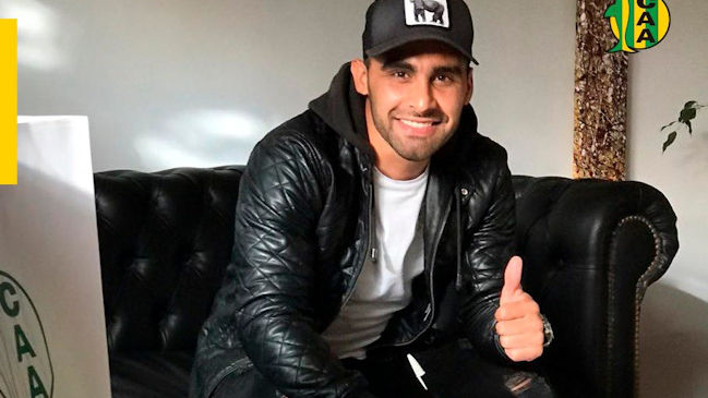 Jonathan Zacaría fue oficializado como nuevo refuerzo de Aldosivi