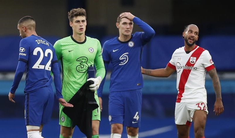 Southampton amargó a Chelsea con un empate de último minuto en la Premier