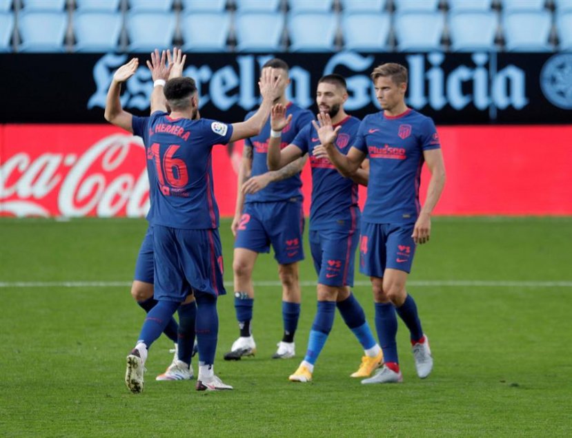Atlético de Madrid volvió al triunfo en La Liga tras batir a Celta de Vigo en Balaídos