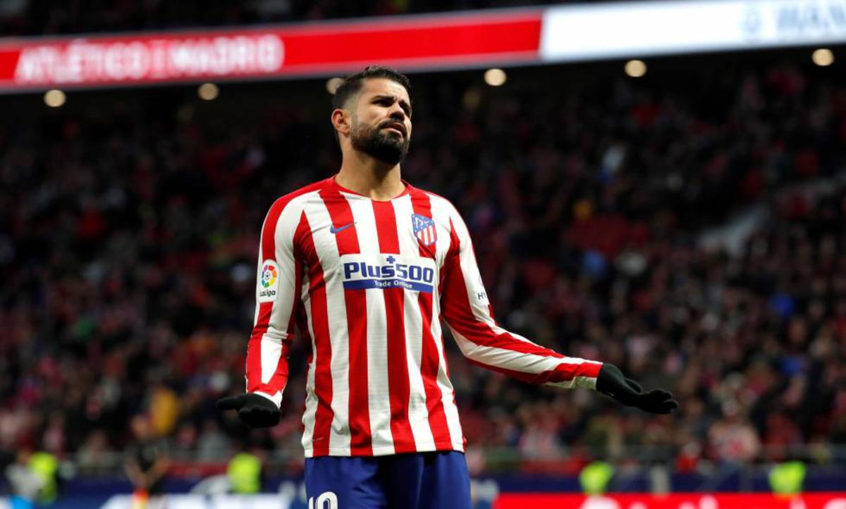 Diego Costa se lesionó y se perderá el duelo de Atlético de Madrid ante Bayern Munich