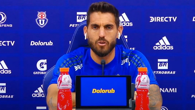 Larrivey: Uno tendría que vivir en el medio del bosque para no enterarse de lo que se habla de la U