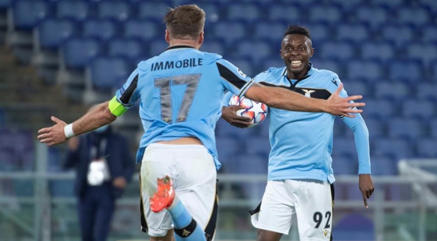 Ciro Immobile fue figura con gol y asistencia en triunfo de Lazio sobre Borussia Dortmund