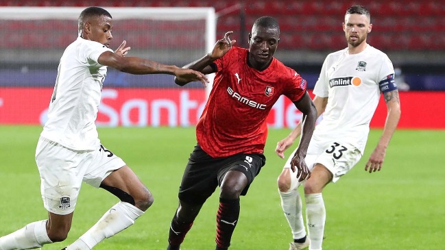 Stade Rennais y Krasnodar igualaron en duelo de debutantes en la historia de la Champions
