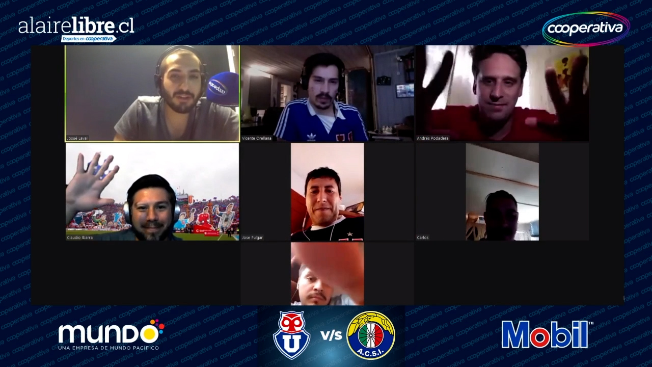 Masticó el empate, pero seguidor de la U se llevó premio en Hinchada Cooperativa