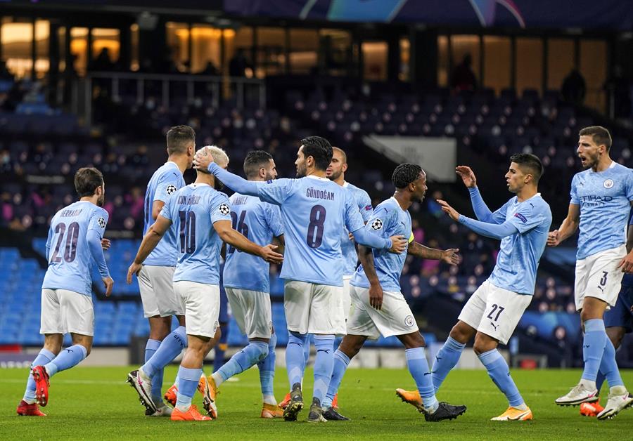 Manchester City debió remar desde atrás para vencer a Porto en su estreno en la Champions