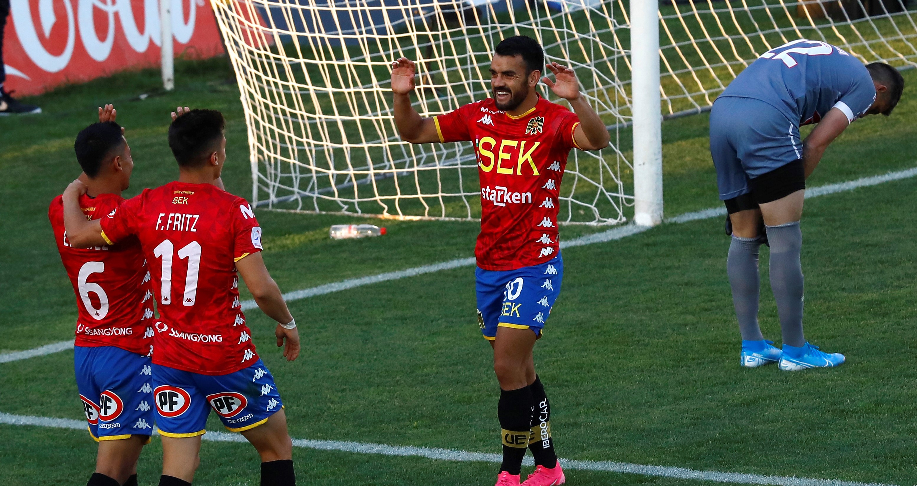 Unión Española derrotó con lo justo a Cobresal y se afirmó en el segundo puesto