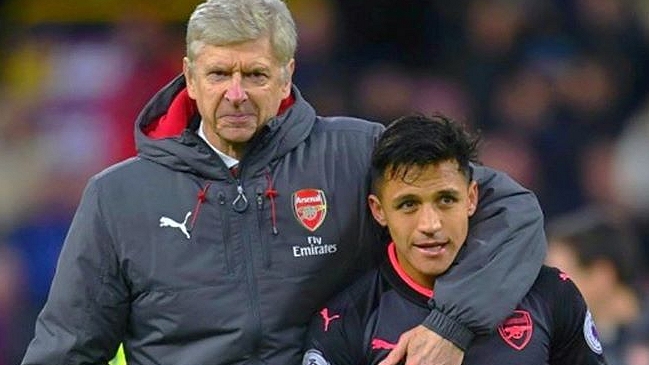 Alexis Sánchez le mandó un cariñoso saludo de cumpleaños a Arsene Wenger